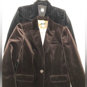 2–J. CrewVelvet Blazers-Size 4